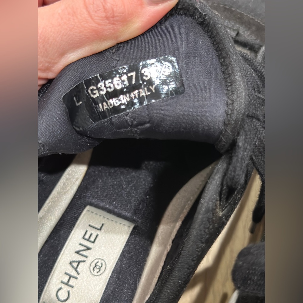 Chanel sneakers, size 38.5 - Picture 4 of 17